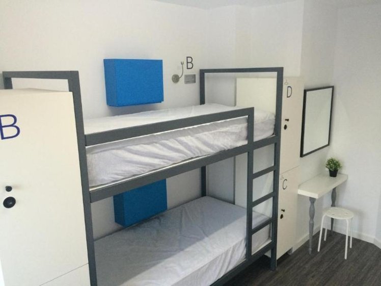 Bed in dormitory FEMALE ROOM Room
