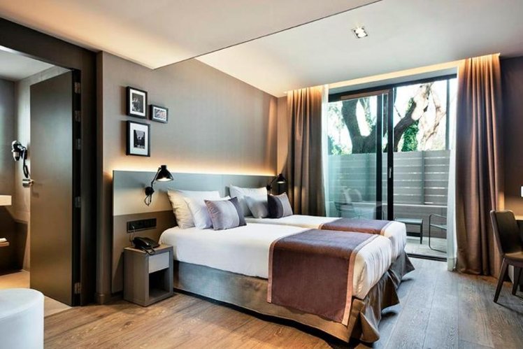 DOUBLE SINGLE USE WITH TERRACE Room