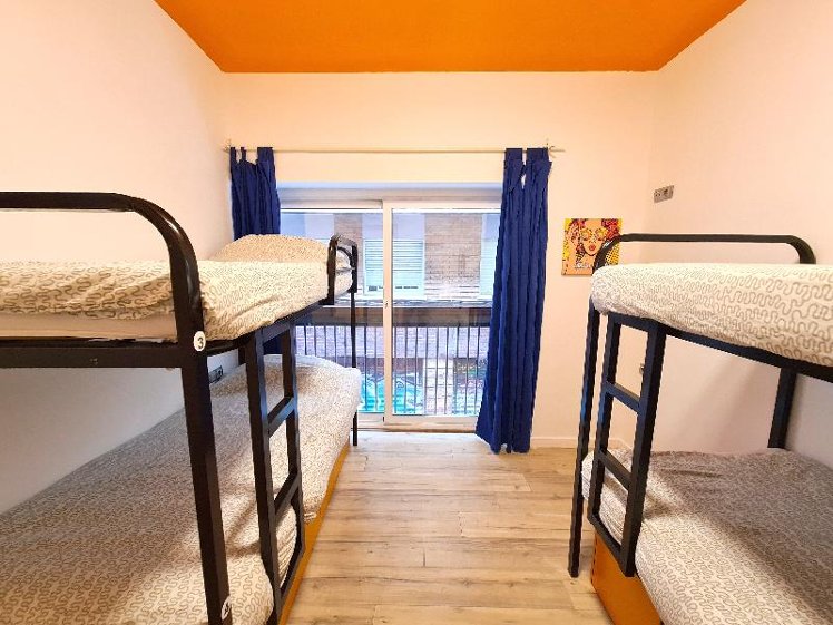 Bed in dormitory FEMALE ROOM Room