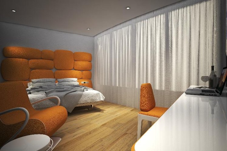 DOUBLE DELUXE KING BED Room