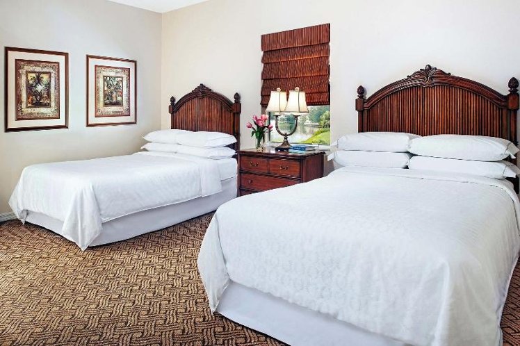 VILLA TWO DOUBLE BEDS Room