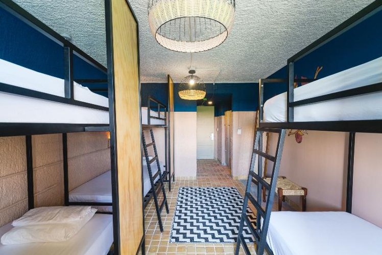 Bed in dormitory CAPACITY 4 Room