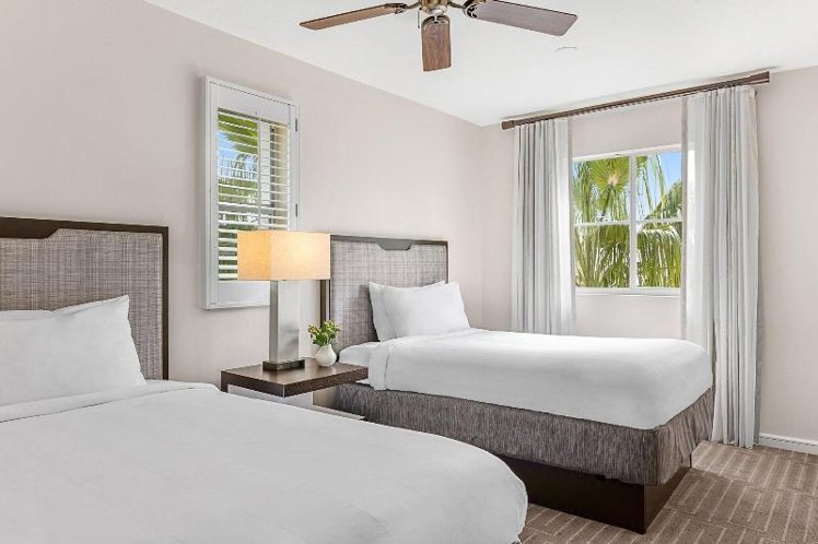 VILLA TWO DOUBLE BEDS Room
