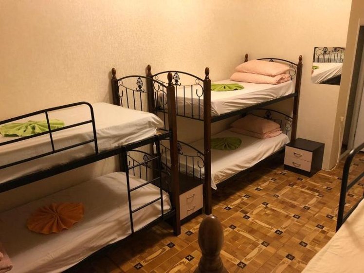 Bed in dormitory FEMALE ROOM Room