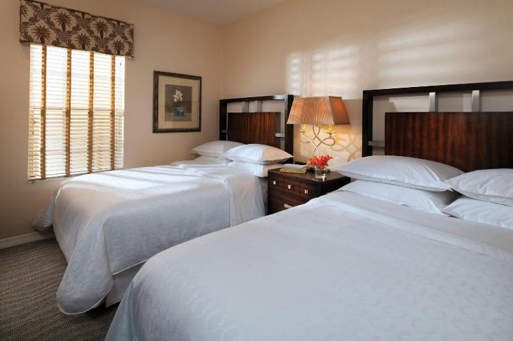 VILLA TWO DOUBLE BEDS Room