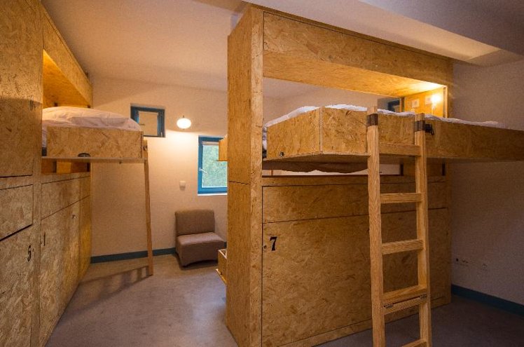 Bed in dormitory CAPACITY 8 Room