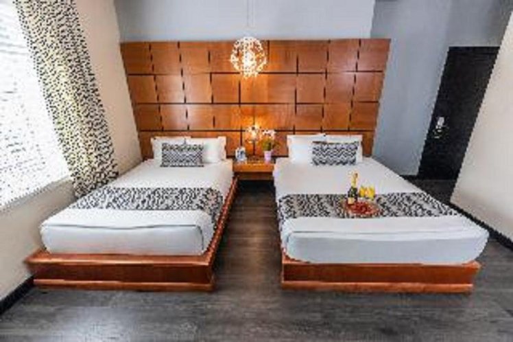 DOUBLE TWO DOUBLE BEDS Room