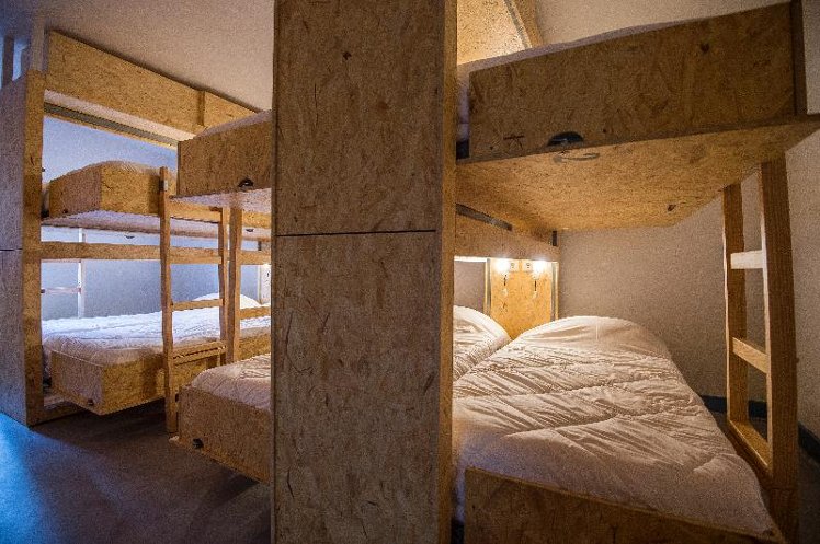 Bed in dormitory ONE BEDROOM Room