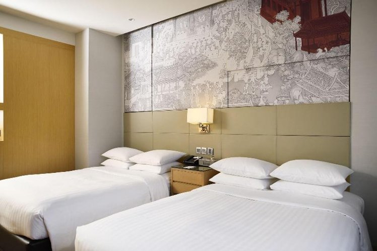 DOUBLE TWO DOUBLE BEDS Room