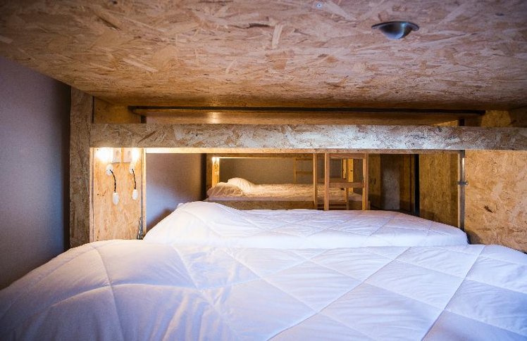 Bed in dormitory ONE BEDROOM Room
