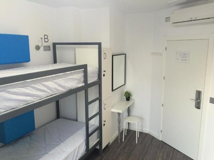 Bed in dormitory FEMALE ROOM Room