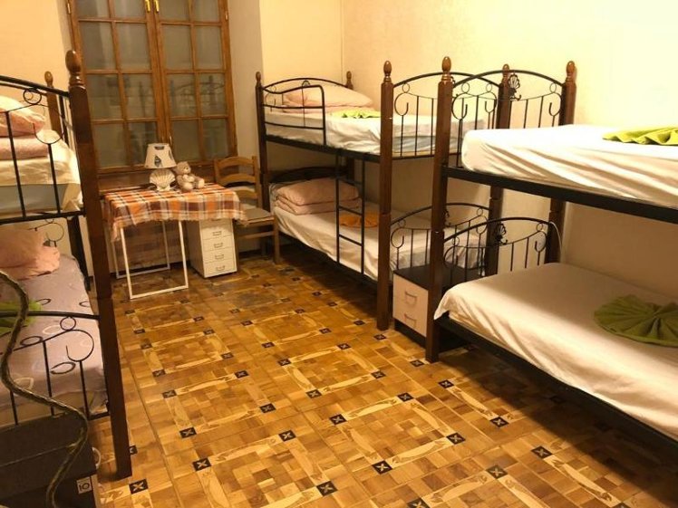 Bed in dormitory FEMALE ROOM Room
