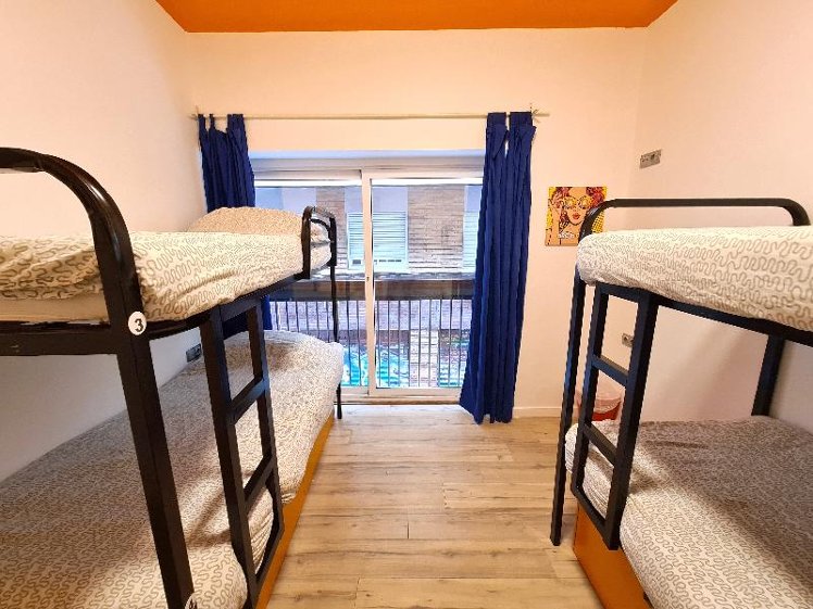 Bed in dormitory FEMALE ROOM Room