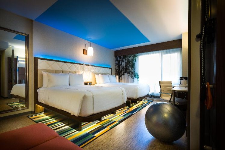 DOUBLE Accessible Two Double beds Room