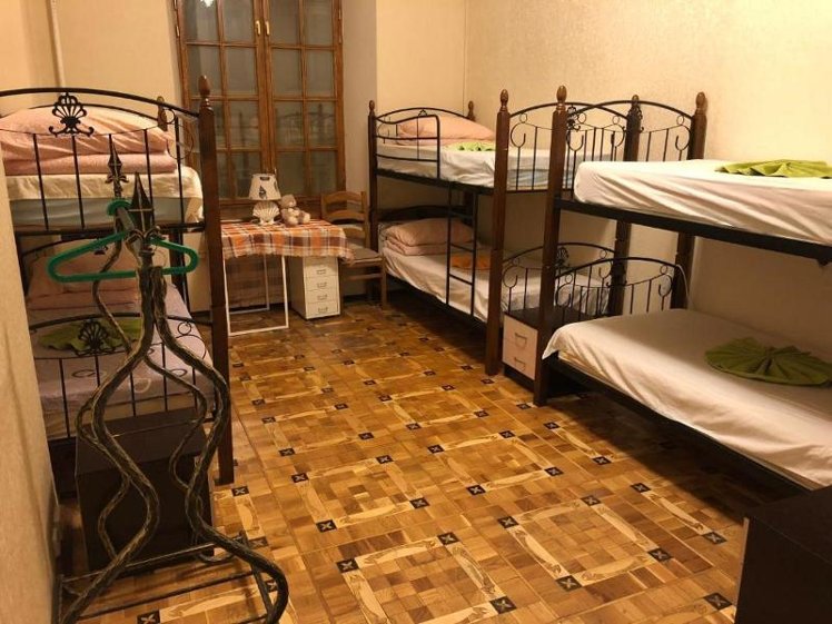 Bed in dormitory FEMALE ROOM Room