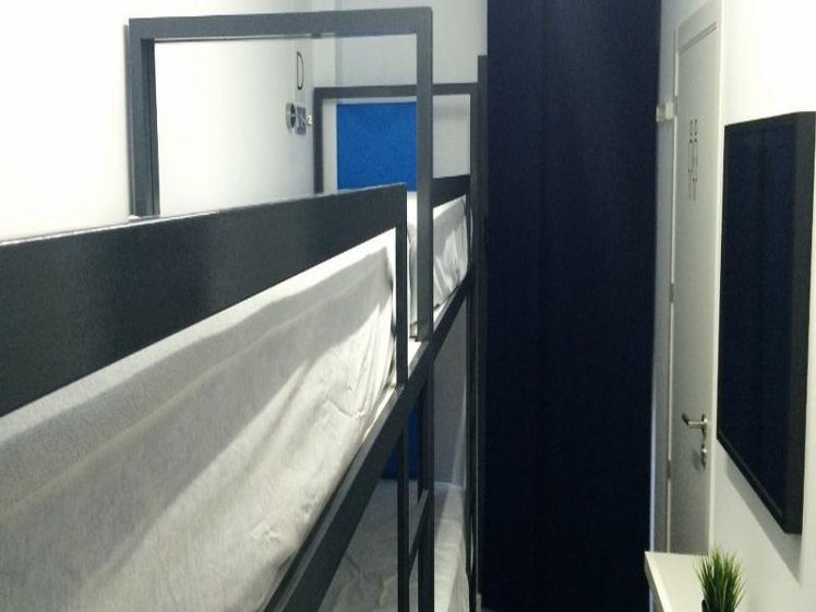 Bed in dormitory FEMALE ROOM Room