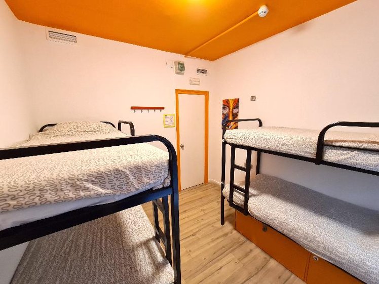 Bed in dormitory FEMALE ROOM Room