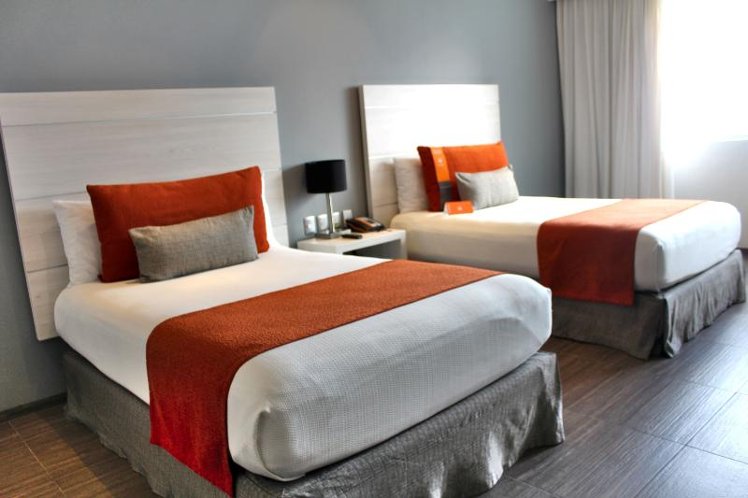 DOUBLE DELUXE TWO BEDS Room