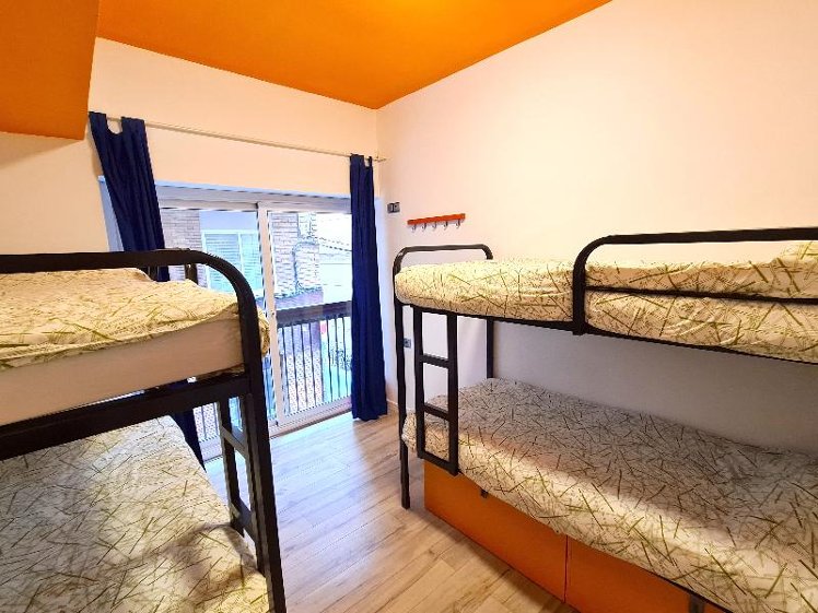 Bed in dormitory CAPACITY 4 Room