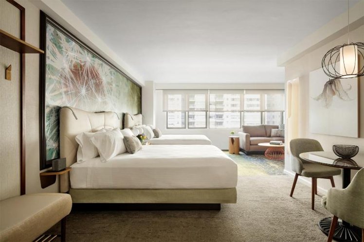JUNIOR SUITE TWO QUEEN BEDS Room