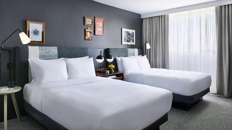 DOUBLE TWO DOUBLE BEDS Room