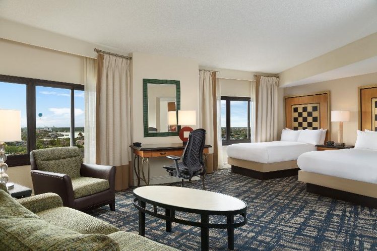 JUNIOR SUITE TWO DOUBLE BEDS Room