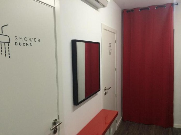 Bed in dormitory FEMALE ROOM Room