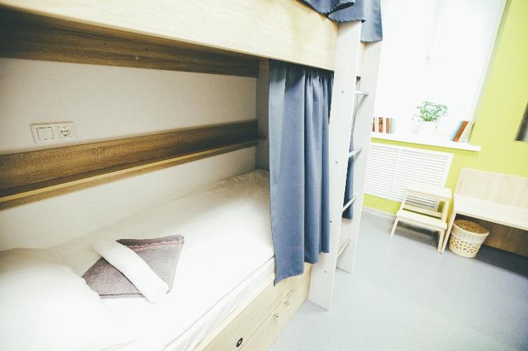 Bed in dormitory CAPACITY 8 Room