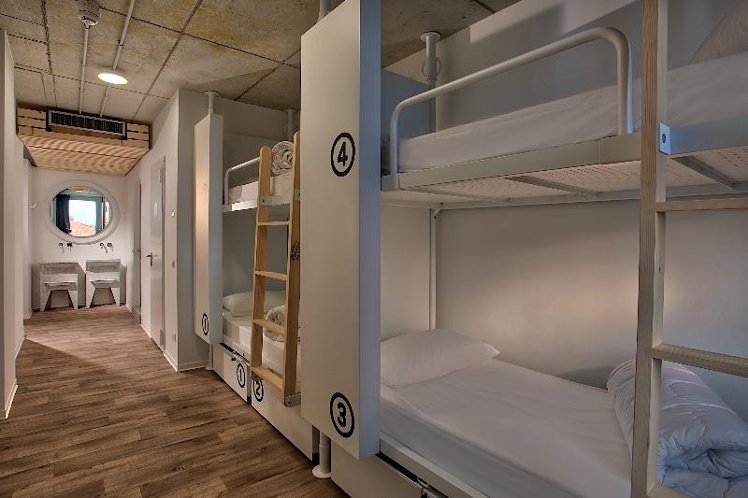Bed in dormitory FEMALE ROOM Room