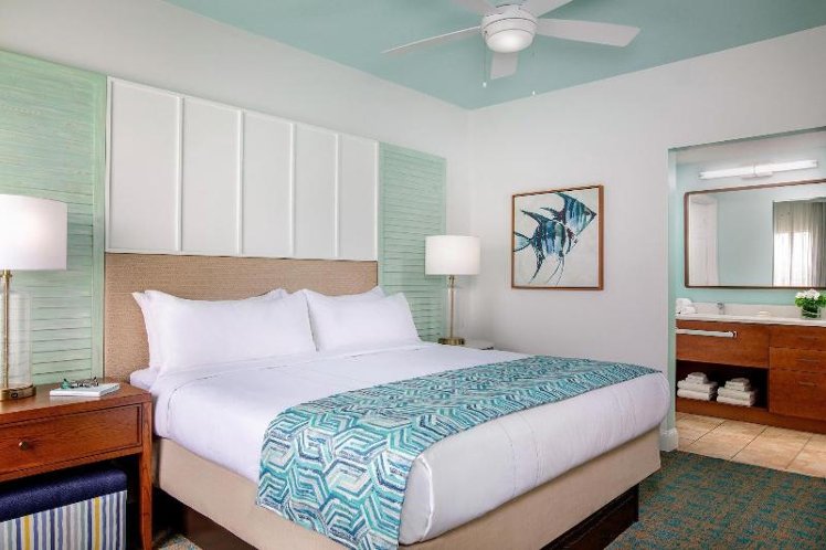 VILLA TWO DOUBLE BEDS Room