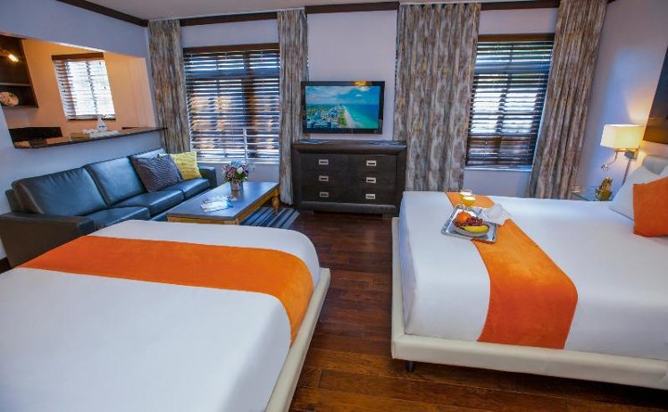 STUDIO TWO QUEEN BEDS Room