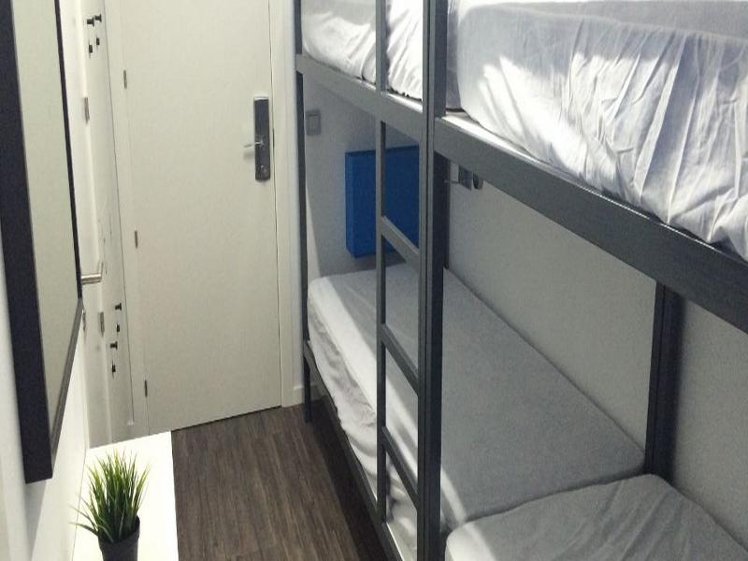 Bed in dormitory FEMALE ROOM Room