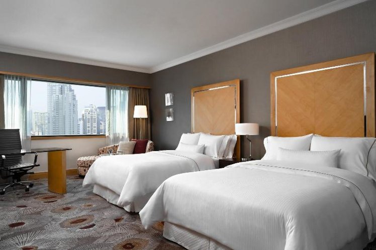 QUADRUPLE CITY VIEW TWO DOUBLE BEDS Room