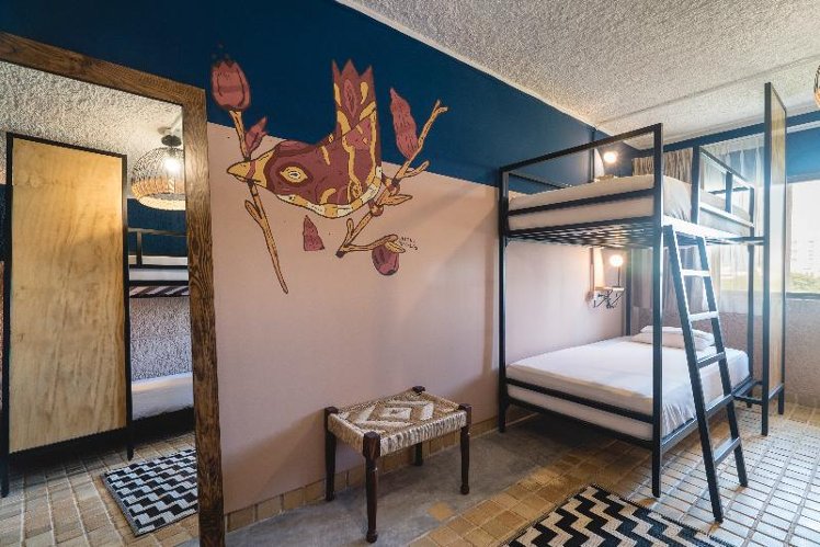 Bed in dormitory CAPACITY 4 Room