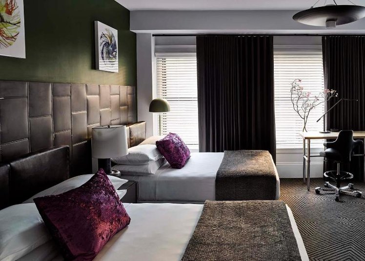DOUBLE PREMIER QUEEN BED Room