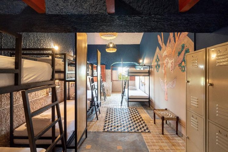 Bed in dormitory CAPACITY 8 Room