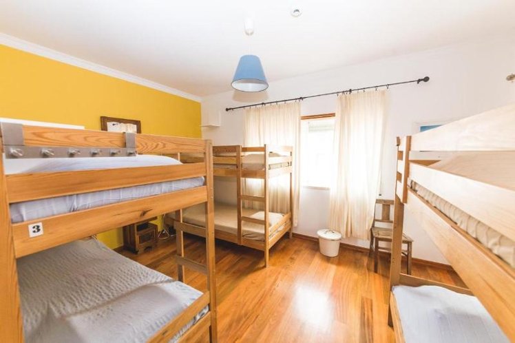 Bed in dormitory WITH BALCONY Room