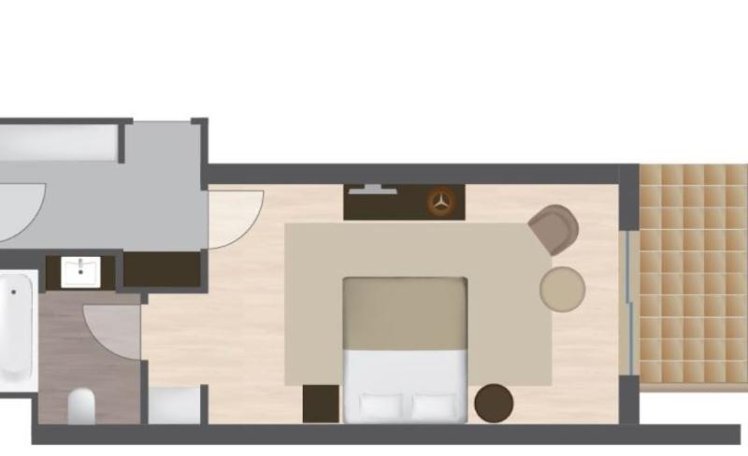 VILLA TWO BEDROOMS WITH TERRACE Room