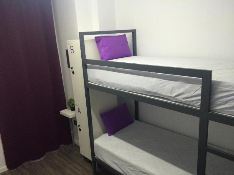 Bed in dormitory FEMALE ROOM Room