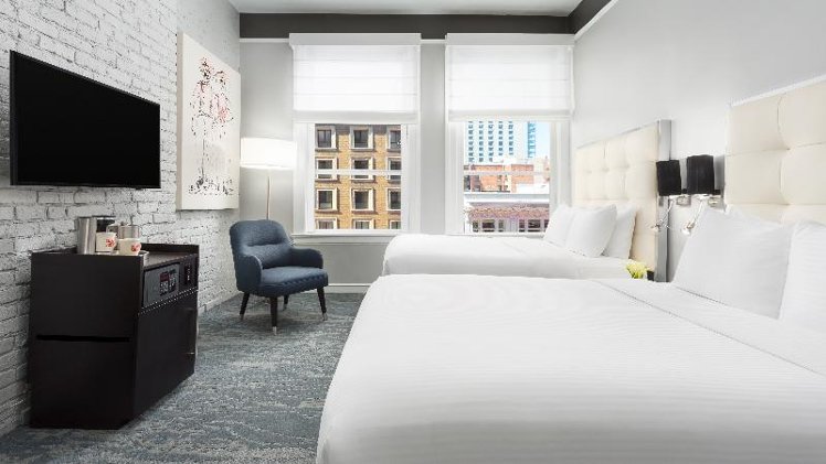 DOUBLE TWO BEDS Room
