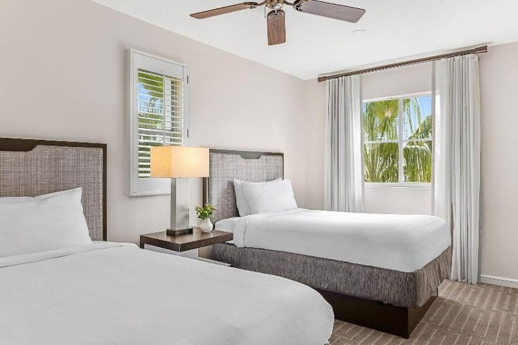 VILLA TWO DOUBLE BEDS Room