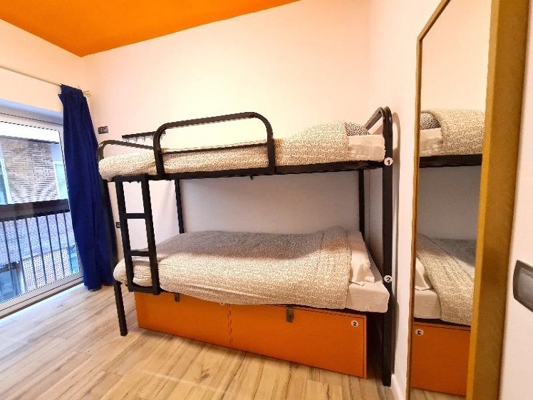 Bed in dormitory CAPACITY 4 Room