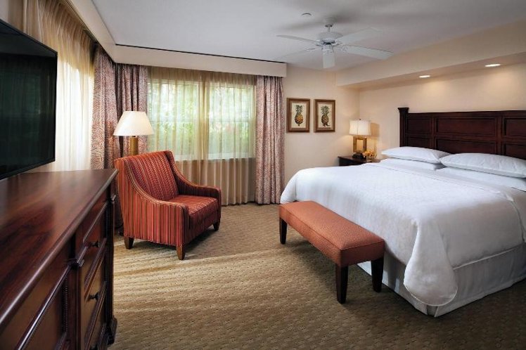 VILLA TWO DOUBLE BEDS Room
