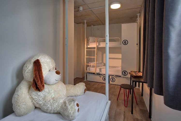 Bed in dormitory FEMALE ROOM Room