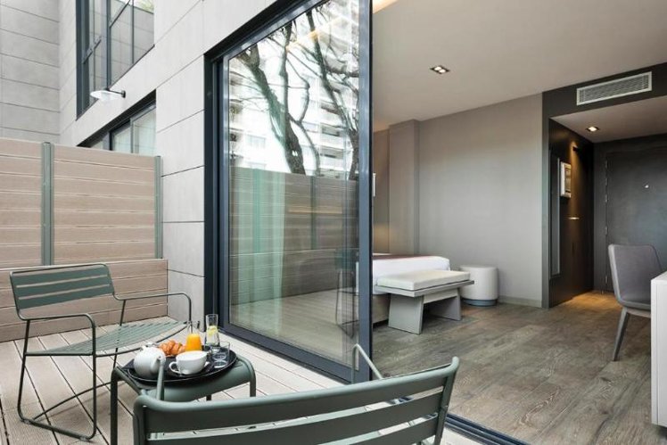 DOUBLE SINGLE USE WITH TERRACE Room